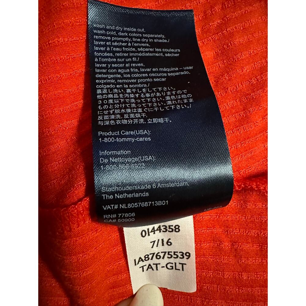 Tommy Hilfiger Long Sleeve Turtleneck Smooth Ribbed Viscose Sweater - Picture 9 of 11